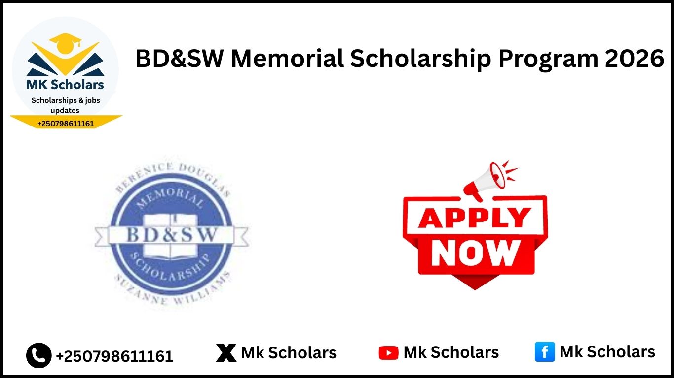 BD&SW Memorial Scholarship Program 2026